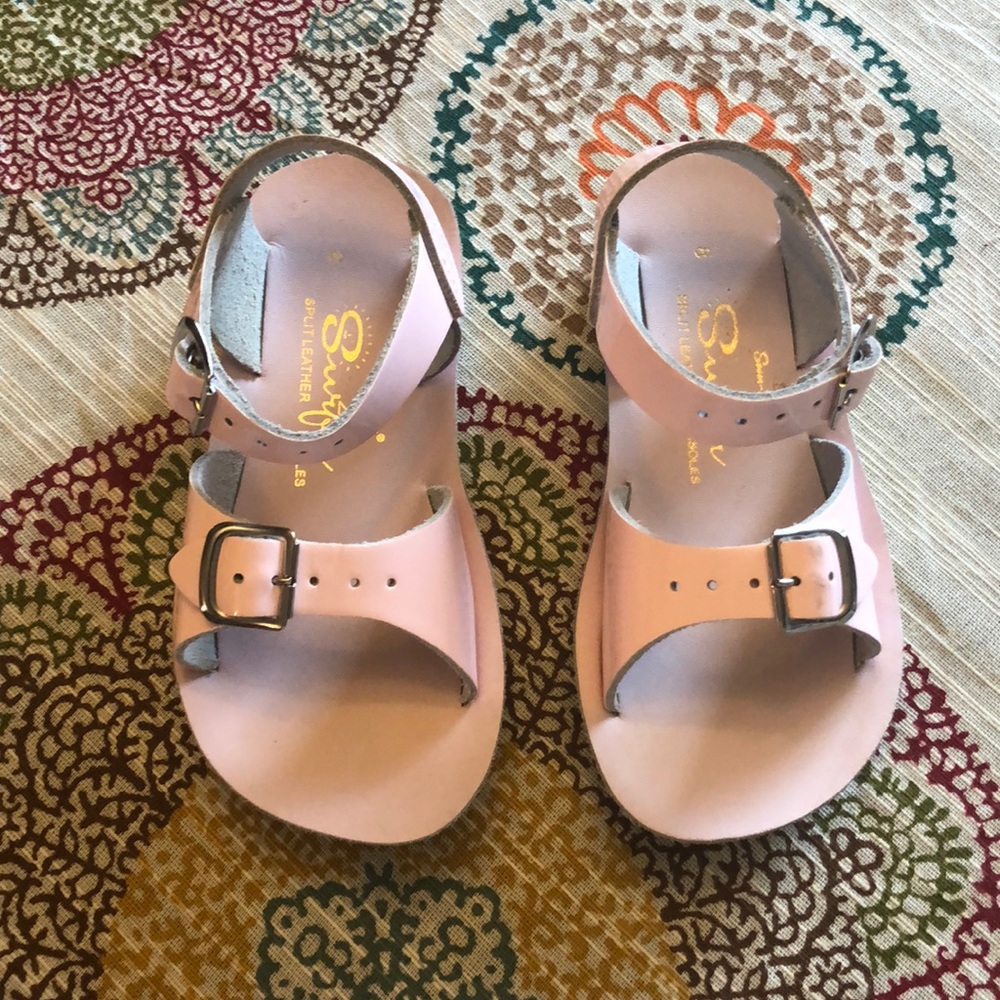 Salt Water Sandals Toddler Size 8 Light Pink